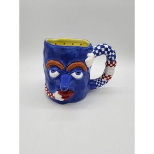 Judie Bomberger Pottery Cups Jo Whimsical Hand Made Mug